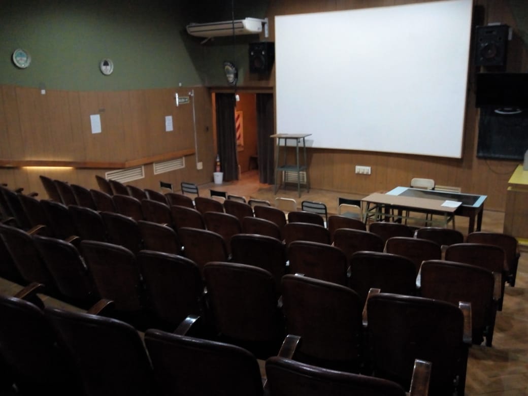 Microcine de la escuela